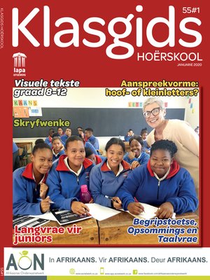 cover image of Klasgids Januarie 2020 Hoërskool